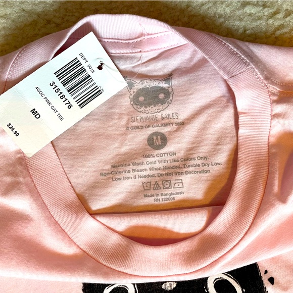 Cat Costume Tee by Stephanie Bayles Guild of Calamity Medium NWT - Picture 2 of 5